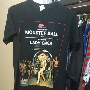 Lady Gaga Monster Ball Tour 2010-2011shirt size s